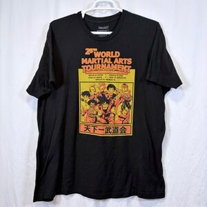 Dragon Ball Z T-Shirt 25th World Martial Arts Tournament Black XXL